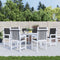 vidaXL - Tuinstoelkussens - 6 - st - 100x50x3 - cm - oxford - stof - zwart
