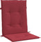 vidaXL - Tuinstoelkussens - 6 - st - 100x50x3 - cm - oxford - stof - wijnrood