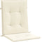 vidaXL - Tuinstoelkussens - 6 - st - 100x50x3 - cm - oxford - stof - crèmekleurig
