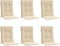 vidaXL - Tuinstoelkussens - 6 - st - 100x50x3 - cm - oxford - stof - beige