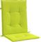 vidaXL - Tuinstoelkussens - 6 - st - 100x50x3 - cm - oxford - stof - heldergroen