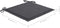 vidaXL - Tuinstoelkussens - 6 - st - 40x40x3 - cm - oxford - stof - antracietkleurig