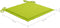 vidaXL - Tuinstoelkussens - 6 - st - 40x40x3 - cm - oxford - stof - felgroen
