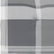 vidaXL - Tuinstoelkussens - 6 - st - 40x40x3 - cm - oxford - stof - ruitpatroon - grijs