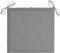 vidaXL - Tuinstoelkussens - 6 - st - 40x40x3 - cm - oxford - stof - grijs