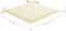 vidaXL - Tuinstoelkussens - 6 - st - 40x40x3 - cm - oxford - stof - crèmekleurig