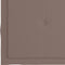 vidaXL - Tuinstoelkussens - 6 - st - 40x40x3 - cm - oxford - stof - taupe