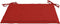 vidaXL - Tuinstoelkussens - 6 - st - 40x40x3 - cm - oxford - stof - rood