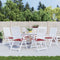 vidaXL - Tuinstoelkussens - 6 - st - 40x40x3 - cm - oxford - stof - wijnrood