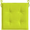 vidaXL - Tuinstoelkussens - 6 - st - 40x40x3 - cm - oxford - stof - felgroen