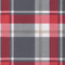 vidaXL - Tuinstoelkussens - 6 - st - 40x40x3 - cm - oxford - stof - ruitpatroon - rood