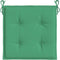 vidaXL - Tuinstoelkussens - 6 - st - 40x40x3 - cm - oxford - stof - groen
