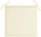 vidaXL - Tuinstoelkussens - 6 - st - 40x40x3 - cm - oxford - stof - crèmekleurig