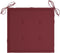 vidaXL - Tuinstoelkussens - 6 - st - 50x50x3 - cm - oxford - stof - wijnrood