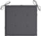vidaXL - Tuinstoelkussens - 6 - st - 50x50x3 - cm - oxford - stof - antracietkleurig
