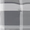 vidaXL - Tuinstoelkussens - 6 - st - 50x50x3 - cm - oxford - stof - ruitpatroon - grijs