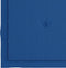vidaXL - Tuinstoelkussens - 6 - st - 50x50x3 - cm - oxford - stof - koningsblauw