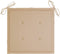 vidaXL - Tuinstoelkussens - 6 - st - 50x50x3 - cm - oxford - stof - beige