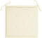 vidaXL - Tuinstoelkussens - 6 - st - 50x50x3 - cm - oxford - stof - crèmekleurig