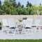 vidaXL - Tuinstoelkussens - 6 - st - 50x50x3 - cm - oxford - stof - zwart