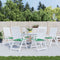vidaXL - Tuinstoelkussens - 6 - st - 50x50x3 - cm - oxford - stof - groen
