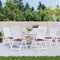 vidaXL - Tuinstoelkussens - 6 - st - 50x50x3 - cm - oxford - stof - wijnrood