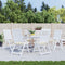 vidaXL - Tuinstoelkussens - 6 - st - 50x50x3 - cm - oxford - stof - crèmekleurig