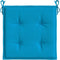 vidaXL - Tuinstoelkussens - 6 - st - 50x50x3 - cm - oxford - stof - blauw
