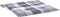 vidaXL - Tuinstoelkussens - 6 - st - 50x50x3 - cm - oxford - stof - ruitpatroon - grijs