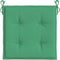 vidaXL - Tuinstoelkussens - 6 - st - 50x50x3 - cm - oxford - stof - groen