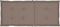 vidaXL - Tuinstoelkussens - 6 - st - hoge - rug - 120x50x3 - cm - stof - taupe