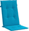 vidaXL - Tuinstoelkussens - 6 - st - hoge - rug - 120x50x3 - cm - stof - blauw