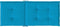 vidaXL - Tuinstoelkussens - 6 - st - hoge - rug - 120x50x3 - cm - stof - blauw
