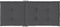 vidaXL - Tuinstoelkussens - 6 - st - hoge - rug - 120x50x3 - cm - stof - antraciet