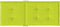 vidaXL - Tuinstoelkussens - 6 - st - hoge - rug - 120x50x3 - cm - stof - heldergroen