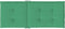 vidaXL - Tuinstoelkussens - 6 - st - hoge - rug - 120x50x3 - cm - stof - groen