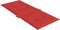 vidaXL - Tuinstoelkussens - 6 - st - hoge - rug - 120x50x3 - cm - stof - rood