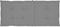 vidaXL - Tuinstoelkussens - 6 - st - hoge - rug - 120x50x3 - cm - stof - grijs