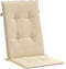 vidaXL - Tuinstoelkussens - hoge - 6 - st - hoge - rug - 120x50x3 - cm - stof - beige