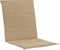 vidaXL - Tuinstoelkussens - lage - rug - 2 - st - 100x50x3 - cm - oxford - stof - beige