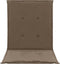 vidaXL - Tuinstoelkussens - lage - rug - 2 - st - 100x50x3 - cm - oxford - stof - taupe