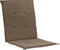 vidaXL - Tuinstoelkussens - lage - rug - 2 - st - 100x50x3 - cm - oxford - stof - taupe