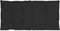 vidaXL - Tuinstoelkussens - lage - rug - 2 - st - 100x50x3 - cm - oxford - stof - zwart