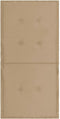 vidaXL - Tuinstoelkussens - lage - rug - 2 - st - 100x50x3 - cm - oxford - stof - beige