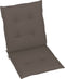 vidaXL - Tuinstoelkussens - lage - rug - 2 - st - 100x50x3 - cm - oxford - stof - taupe