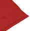 vidaXL - Tuinstoelkussens - lage - rug - 2 - st - 100x50x3 - cm - oxford - stof - rood