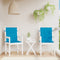 vidaXL - Tuinstoelkussens - lage - rug - 2 - st - 100x50x3 - cm - oxford - stof - blauw
