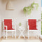 vidaXL - Tuinstoelkussens - lage - rug - 2 - st - 100x50x3 - cm - oxford - stof - rood