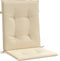 vidaXL - Tuinstoelkussens - lage - rug - 2 - st - 100x50x3 - cm - oxford - stof - beige