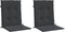 vidaXL - Tuinstoelkussens - lage - rug - 2 - st - 100x50x3 - cm - oxford - stof - zwart